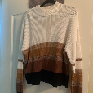 bp black and brown sweater